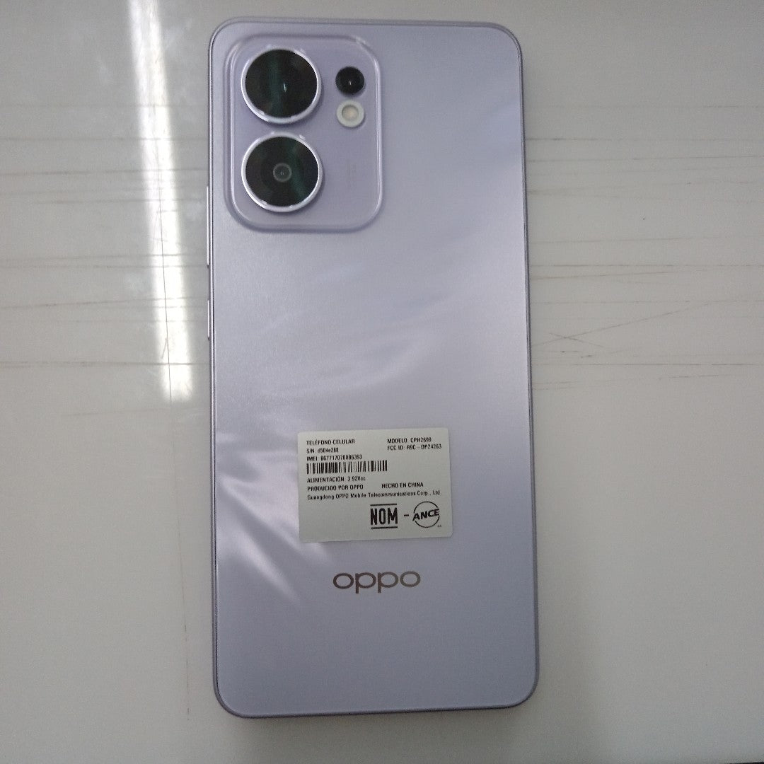 CELULAR OPPO  RENO 13F 5G CPH2699 (2025) 256 GB 12 GB RAM (SEMINUEVO)