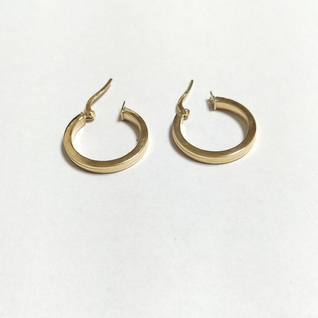 ARRACADAS ORO 14K 1.5 (NUEVO)