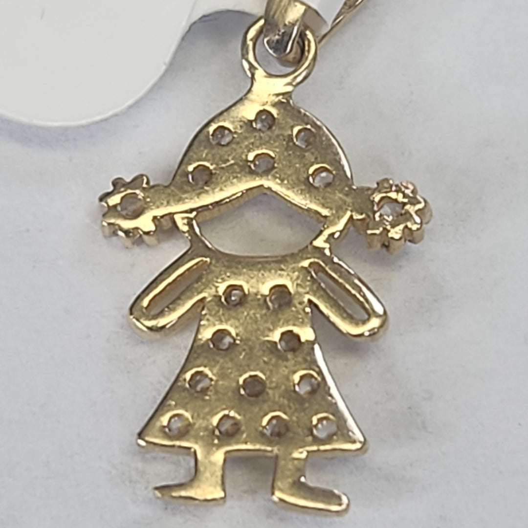 DIJE. ORO. 10 K 0.5 GRMS (SEMINUEVO)