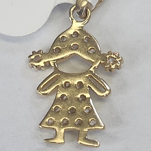 DIJE. ORO. 10 K 0.5 GRMS (SEMINUEVO)