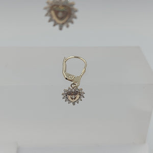 BROQUELES ORO 14K 2.1 (NUEVO)