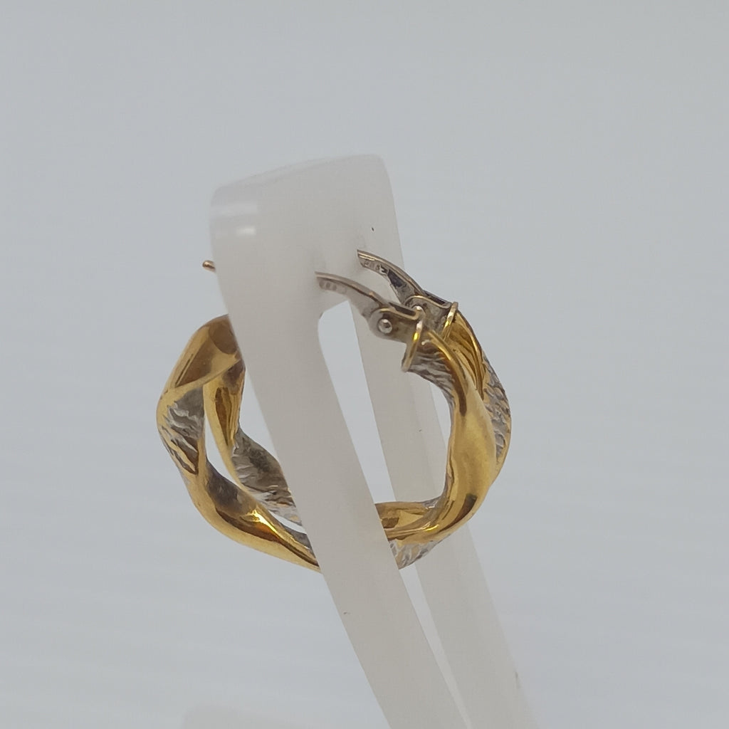 ARRACADAS PAR ORO 14 K 2,10 GRMS (SEMINUEVO)
