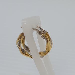 ARRACADAS PAR ORO 14 K 2,10 GRMS (SEMINUEVO)