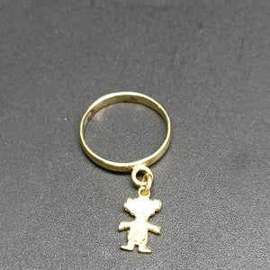ANILLO ORO 14 K 1,30 GRMS (SEMINUEVO)