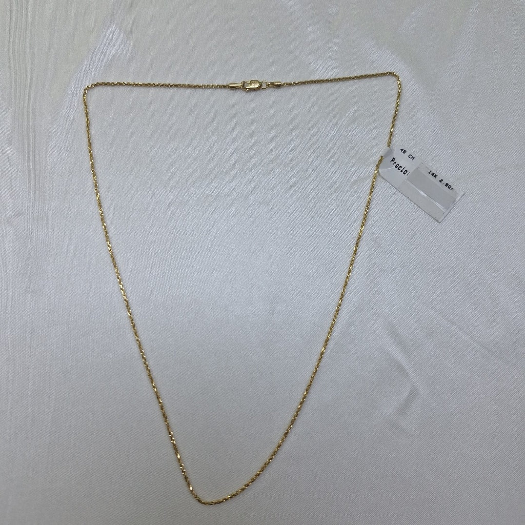 CADENAS TORSAL ORO 14K 2.9 (NUEVO)