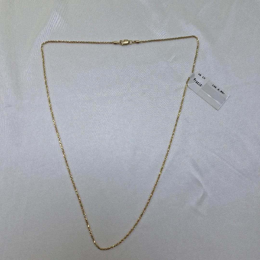 CADENAS TORSAL ORO 14K 2.9 (NUEVO)