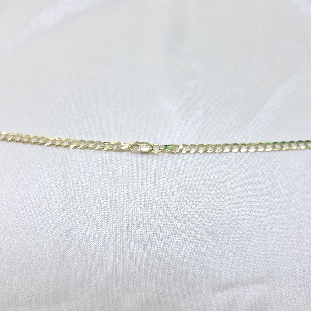 CADENAS BARBADA AMARILLA ORO 14K 7.1 (NUEVO)