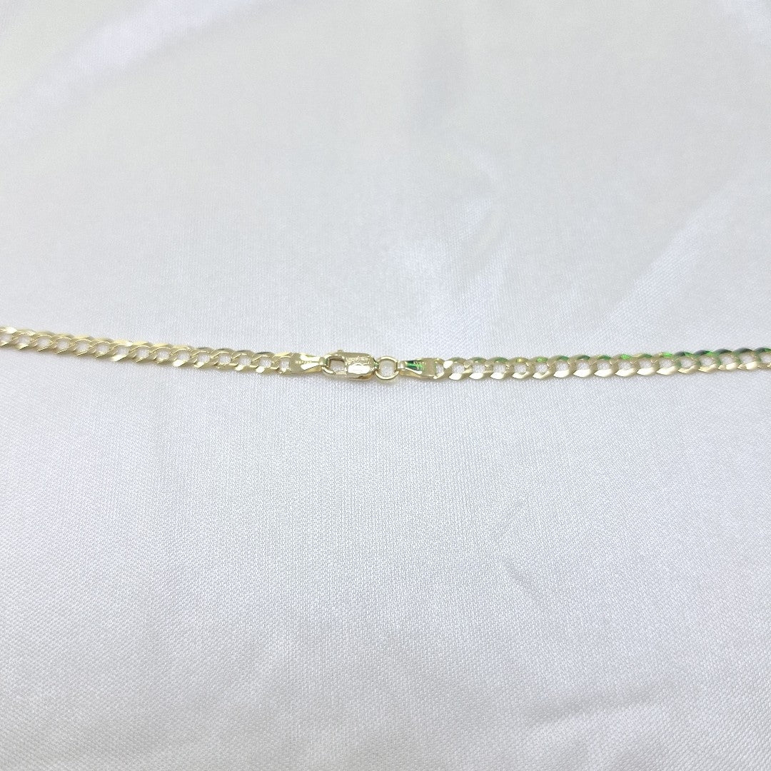 CADENAS BARBADA AMARILLA ORO 14K 7.1 (NUEVO)