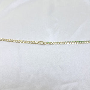 CADENAS BARBADA AMARILLA ORO 14K 7.1 (NUEVO)