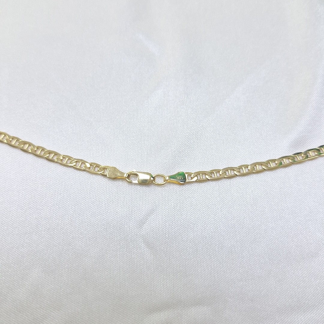 CADENAS GUCHI ORO 14K 10.2 (NUEVO)