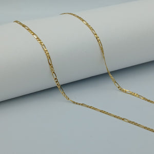 CADENAS CARTIER 3 1 AMARILLA ORO 14K 3.3 (NUEVO)