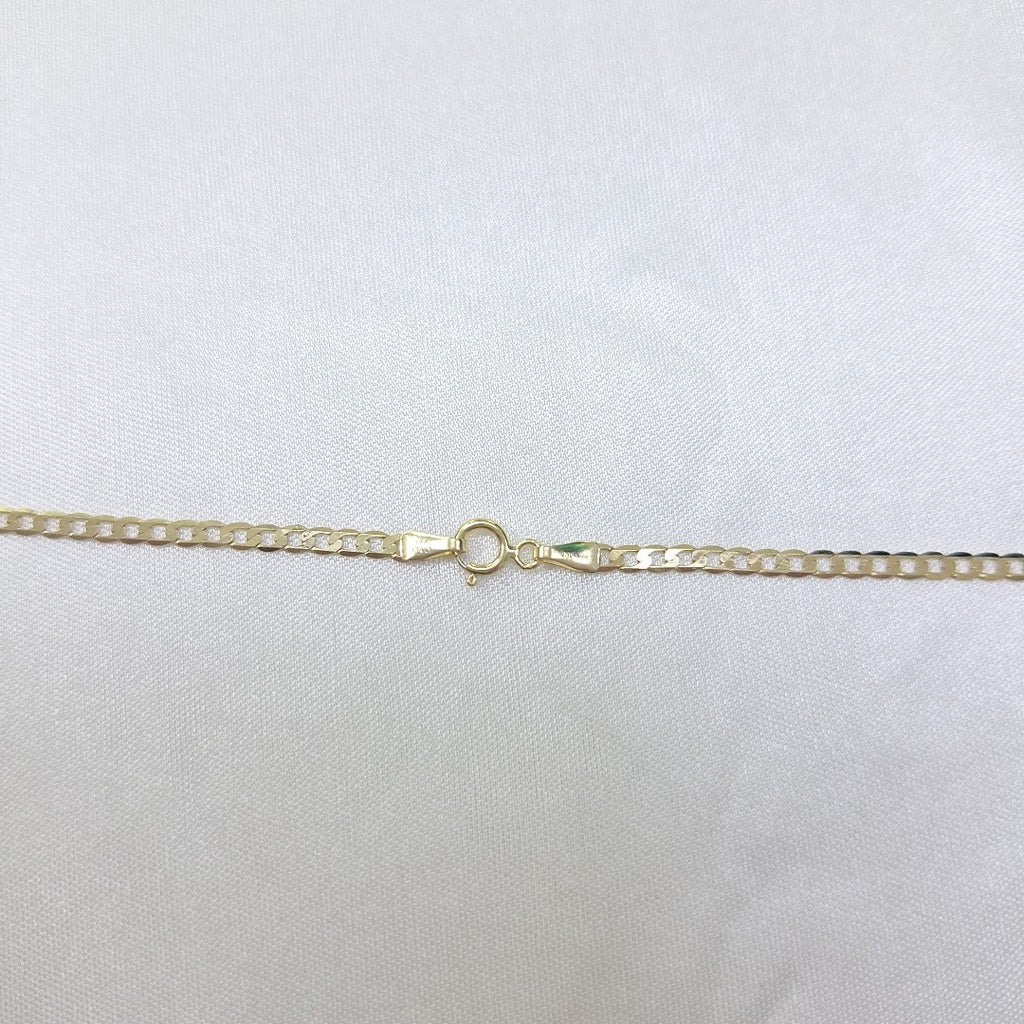 CADENAS BARBADA AMARILLA ORO 14K 3.7 (NUEVO)