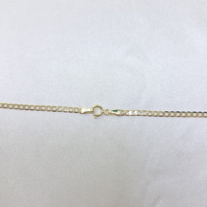 CADENAS BARBADA AMARILLA ORO 14K 3.7 (NUEVO)