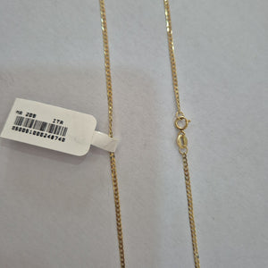 CADENAS BARBADA AMARILLA ORO 14K 2.1 (NUEVO)