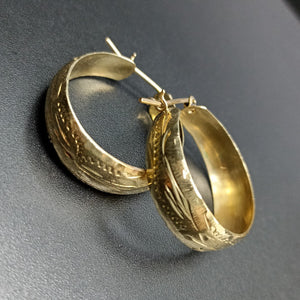 ARRACADAS PAR. ORO. 14 K 11.9 GRMS (SEMINUEVO)