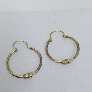 ARRACADAS PAR. ORO. 14 K 1.1 GRMS (SEMINUEVO)