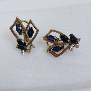ARETES PAR. ORO. 14 K 5.8 GRMS (SEMINUEVO)