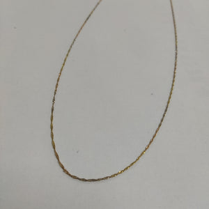 CADENA ORO,ORO COMBINADO 14 K 1,30 GRMS (SEMINUEVO)