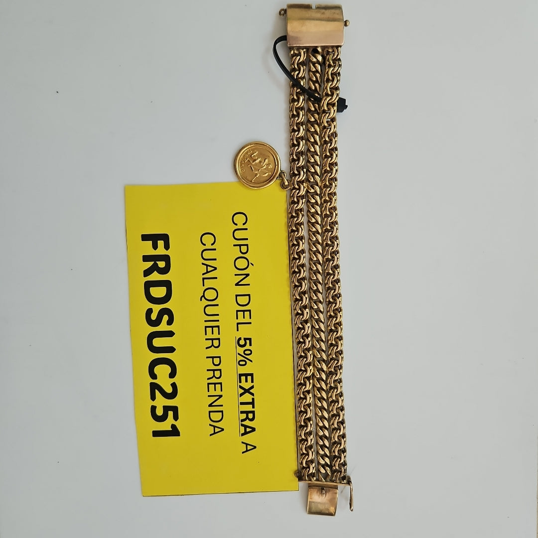 PULSERA. ORO. 8 K 56.8 GRMS (SEMINUEVO)