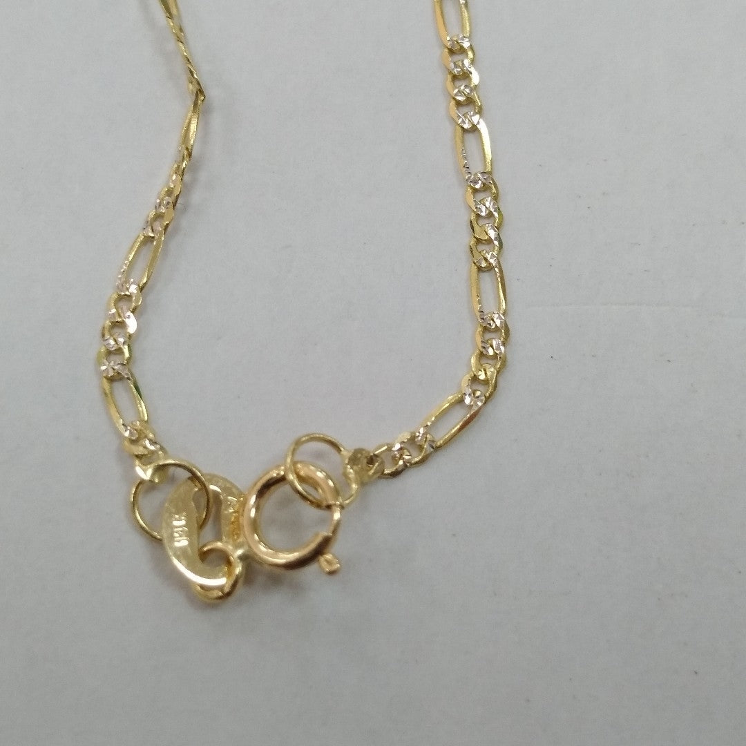 CADENAS CARTIER 3 1 DIAMANTADA ORO 14K 2.2 (NUEVO)