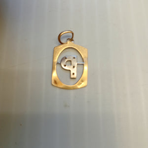 DIJE ORO 14 K 0,70 GRMS (SEMINUEVO)