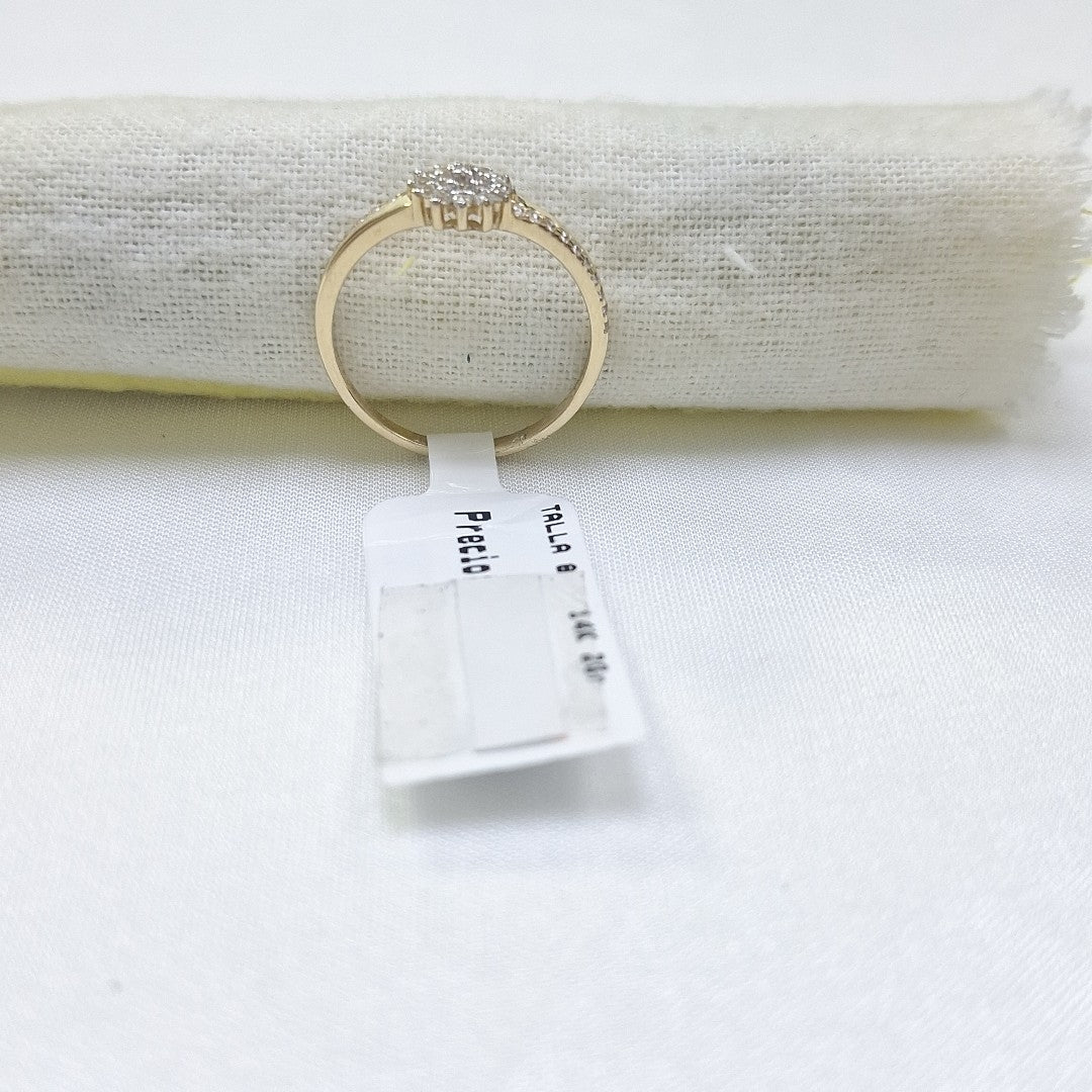 ANILLOS DAMA ORO 14K 2 (NUEVO)