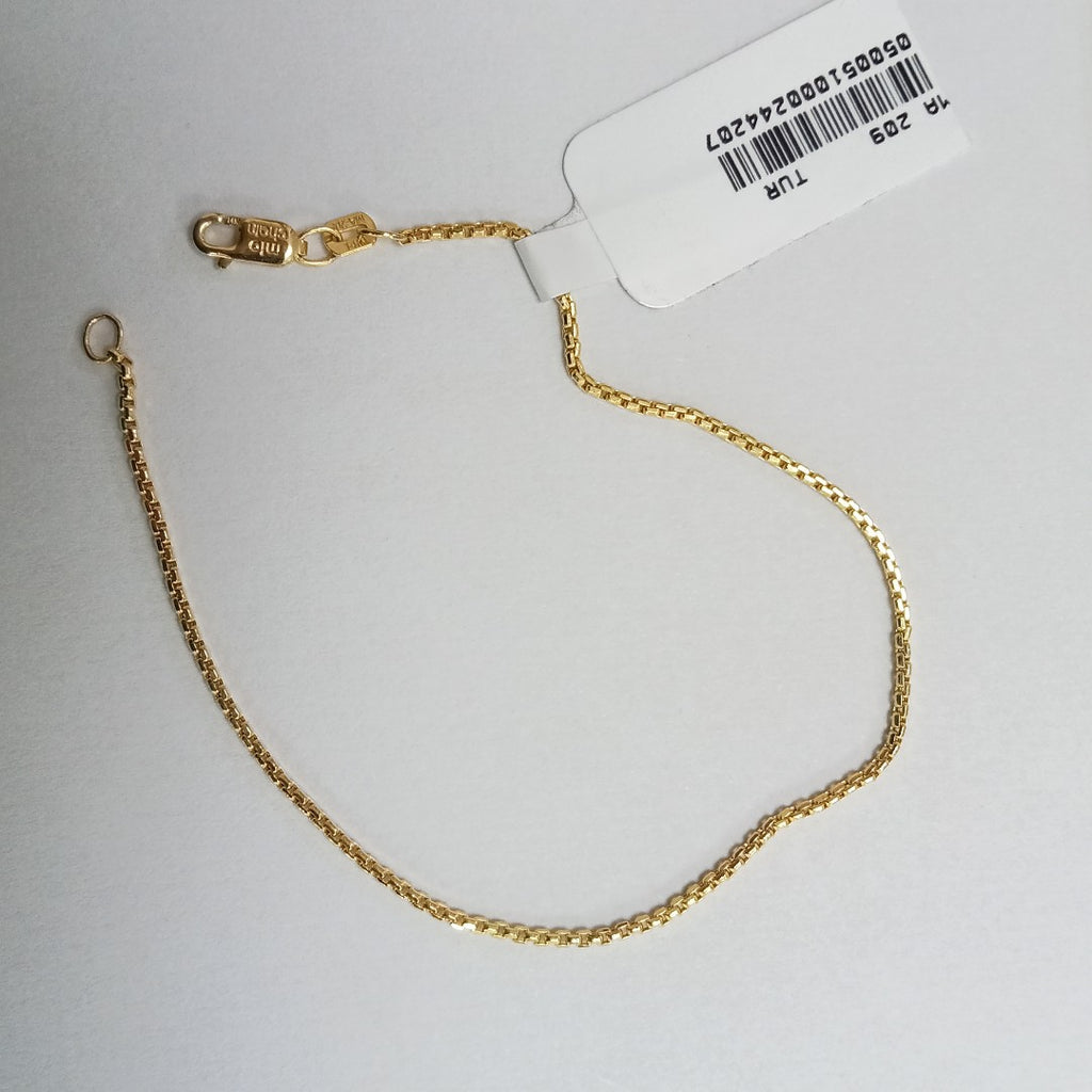 PULSERAS DAMA ORO 14K 1 (NUEVO)