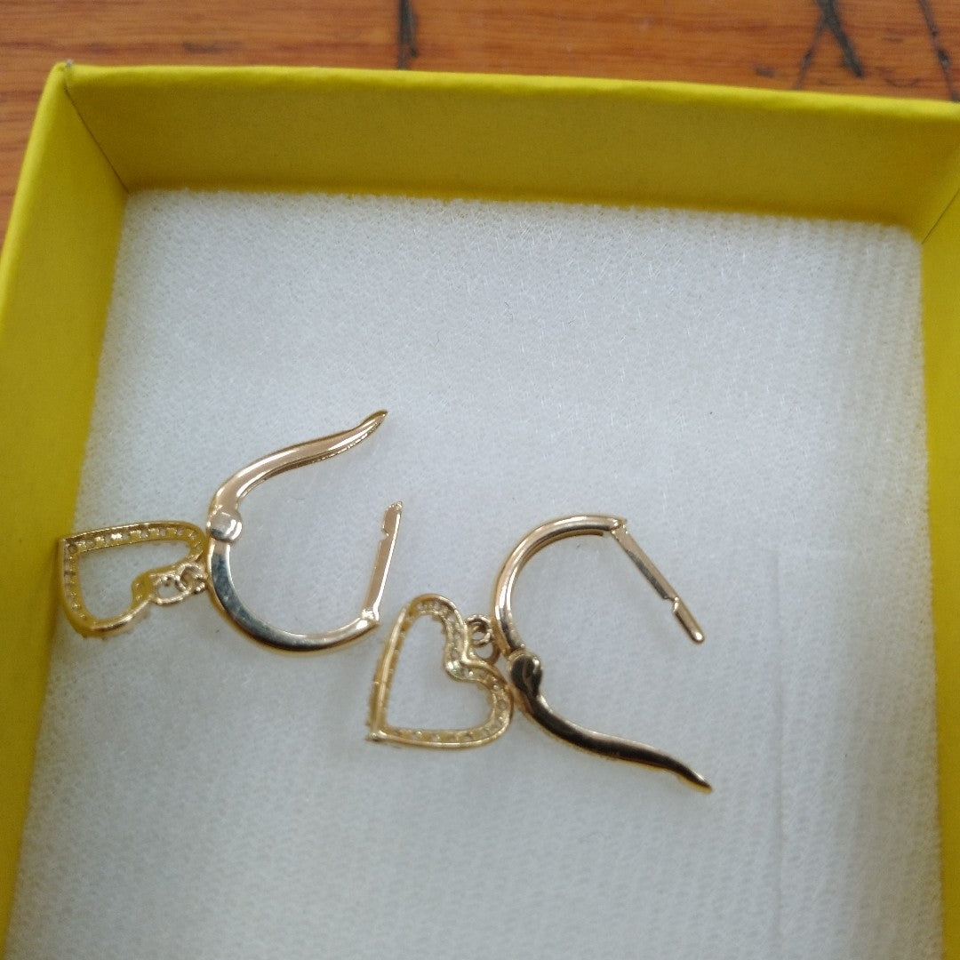 BROQUELES ORO 14K 1.9 (NUEVO)