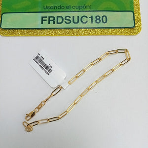 PULSERAS CABALLERO ORO 14K 3.7 (NUEVO)