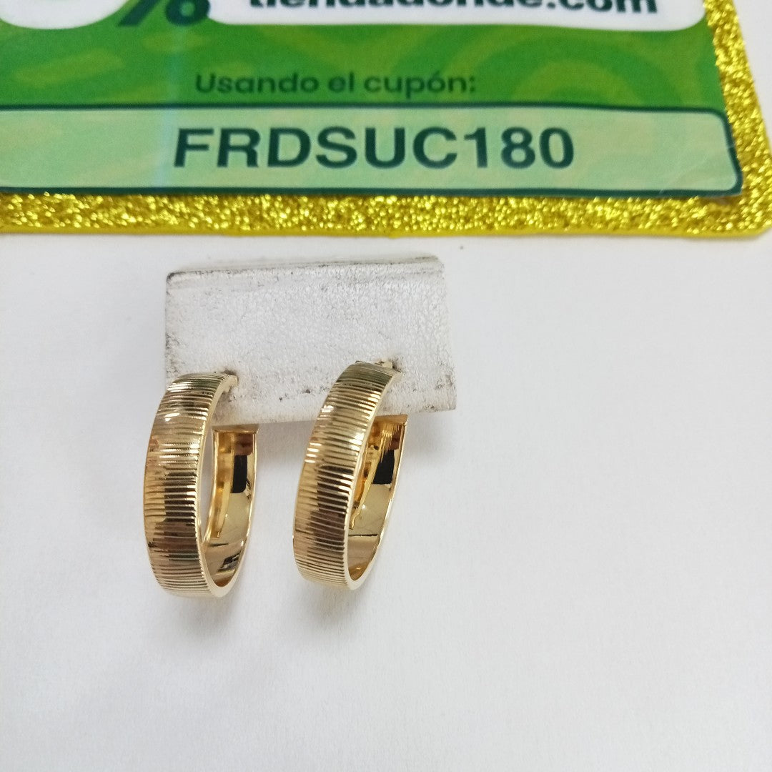 ARRACADAS ORO 14K 2.1 (NUEVO)