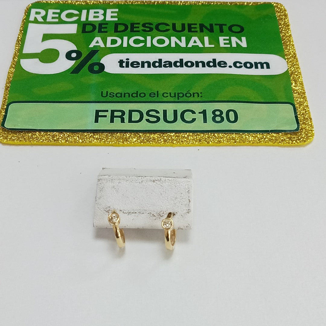 HUGGIES ORO 14K 1.4 (NUEVO)
