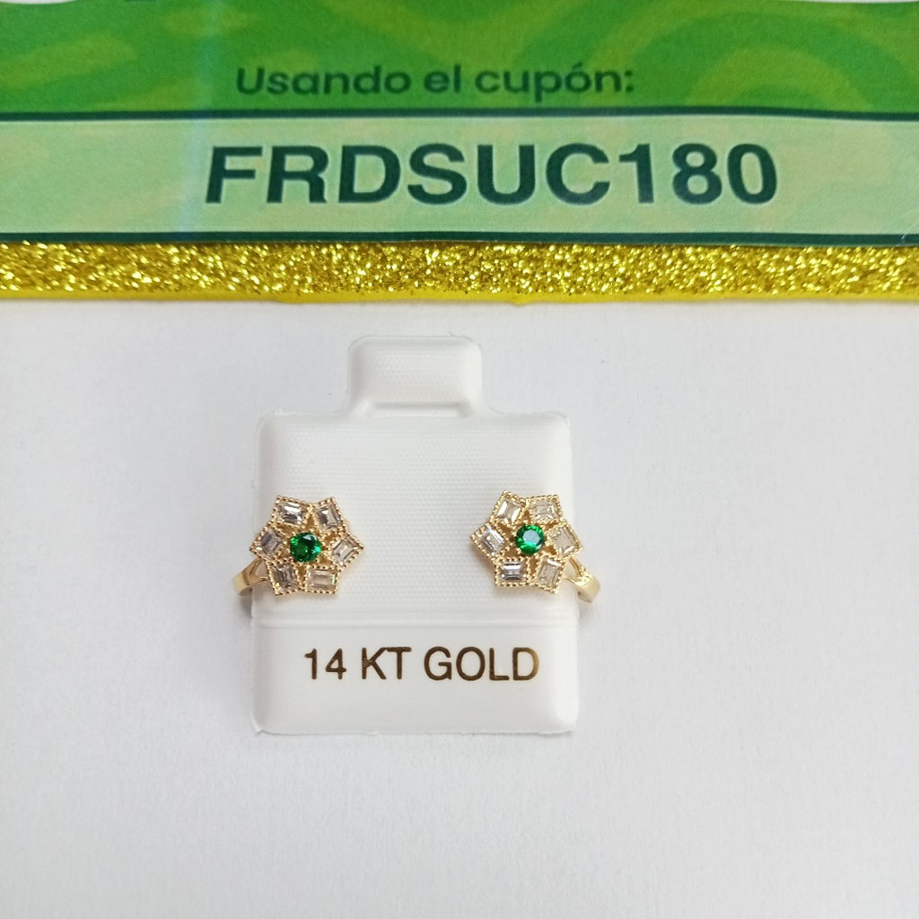 BROQUELES ORO 14K 1.3 (NUEVO)