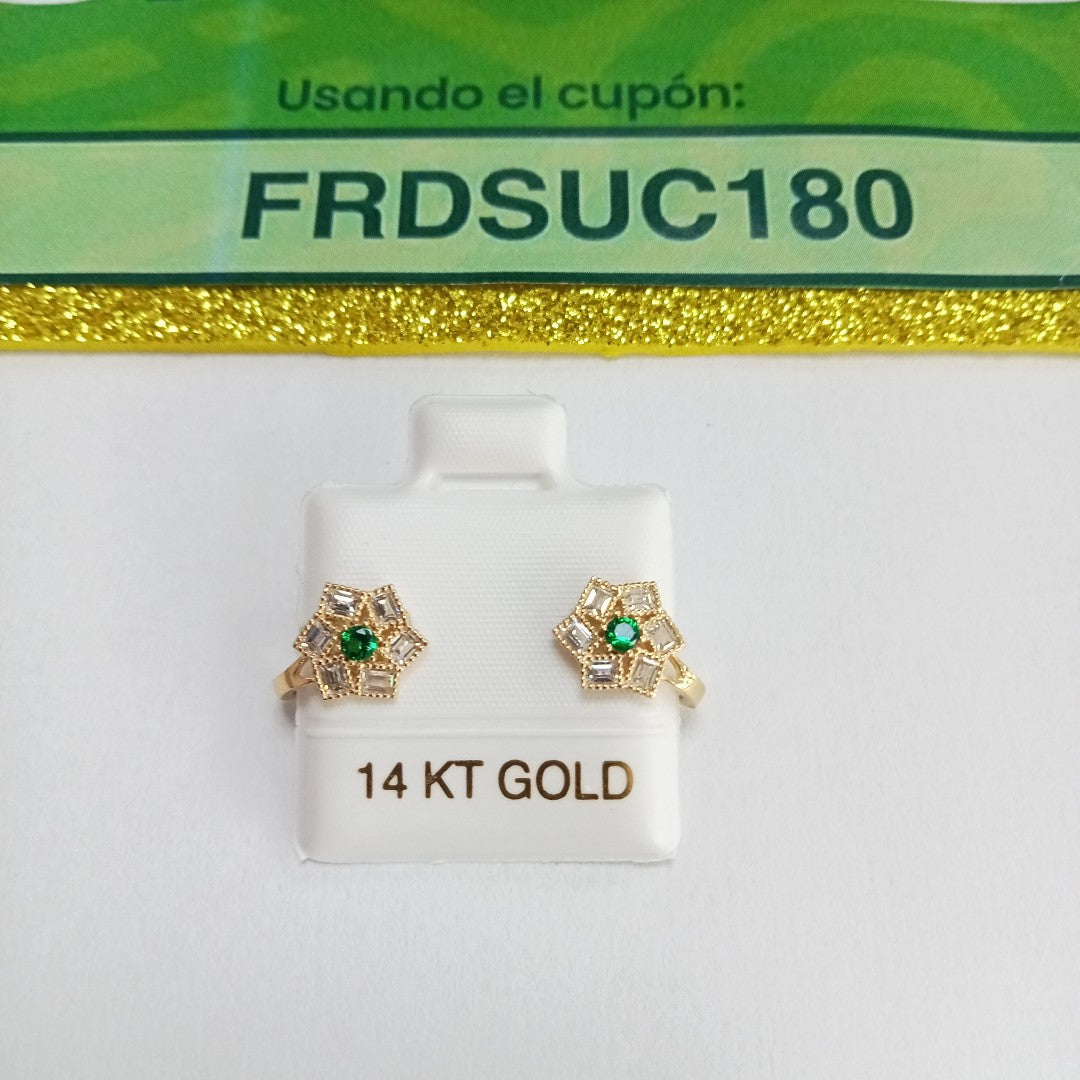 BROQUELES ORO 14K 1.3 (NUEVO)