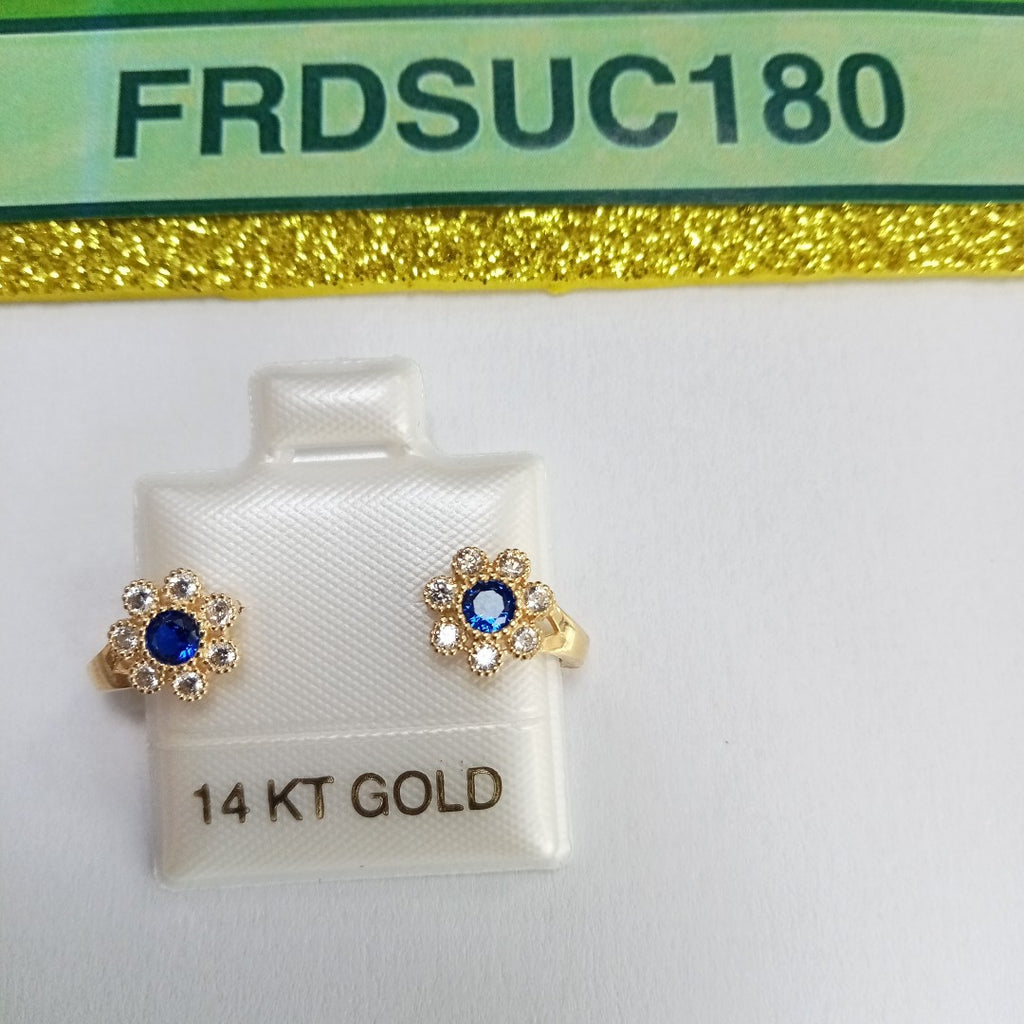 BROQUELES ORO 14K 1.4 (NUEVO)