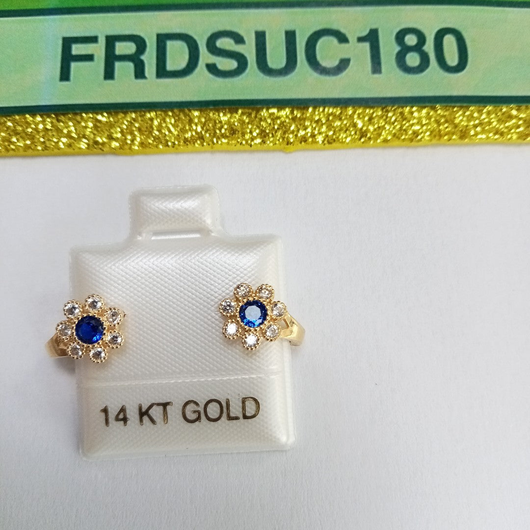 BROQUELES ORO 14K 1.4 (NUEVO)