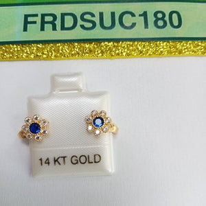 BROQUELES ORO 14K 1.4 (NUEVO)