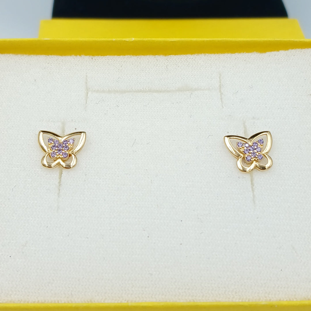 BROQUELES ORO 14K 1.4 (NUEVO)