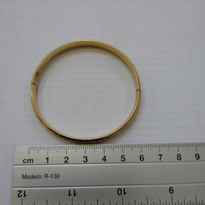 PULSERA RIGIDA. ORO. 14 K 8 GRMS (SEMINUEVO)