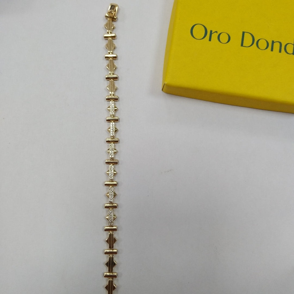PULSERAS DAMA ORO 10K 9.8 (NUEVO)