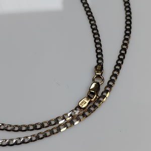 CADENA. ORO, RODIADO 14 K 4.2 GRMS (SEMINUEVO)