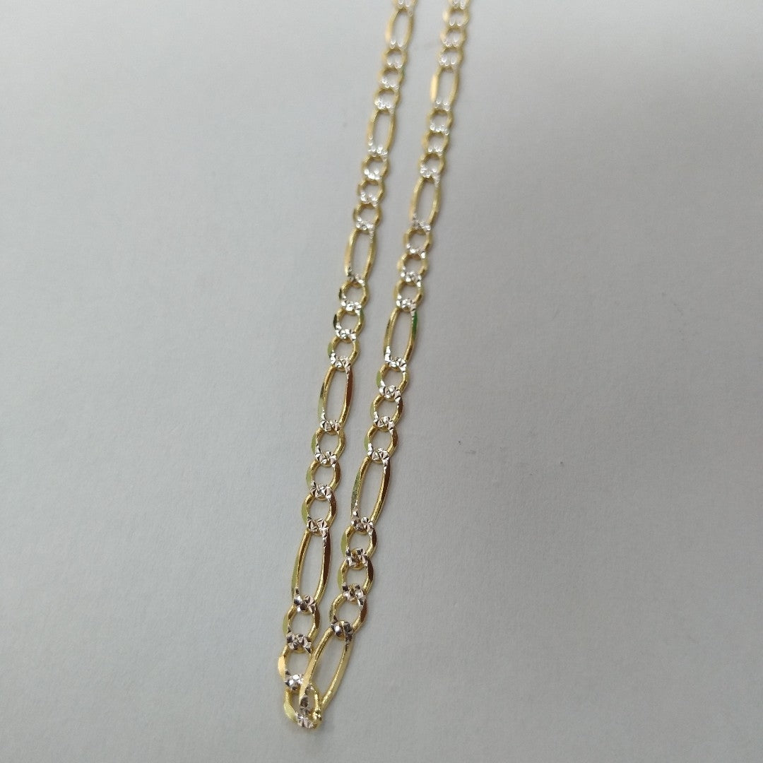 CADENAS CARTIER 3 1 DIAMANTADA ORO 10K 7 (NUEVO)