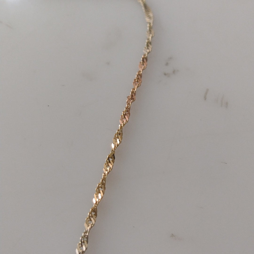 CADENA. ORO. 14 K 2.7 GRMS (SEMINUEVO)