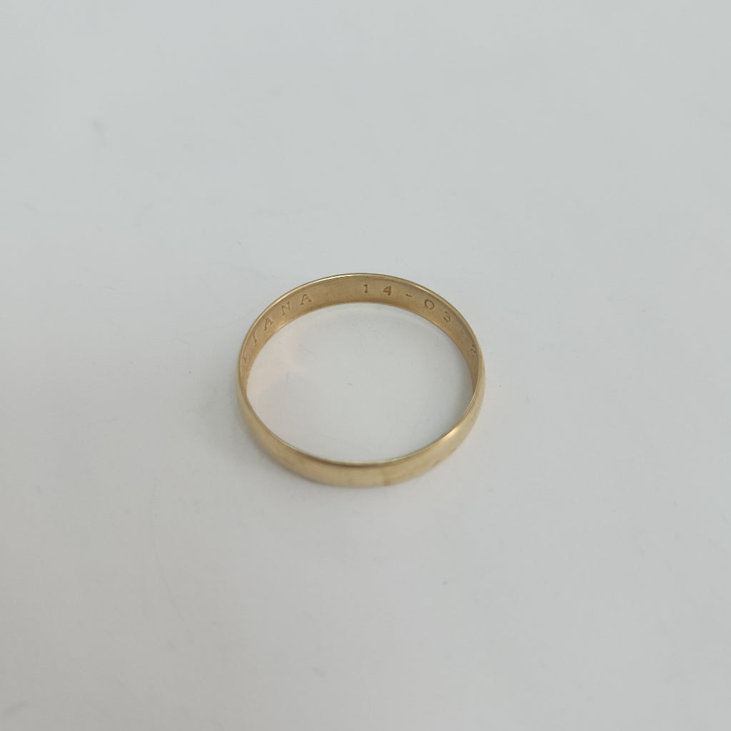 ARGOLLA. ORO. 14 K 1.4 GRMS (SEMINUEVO)