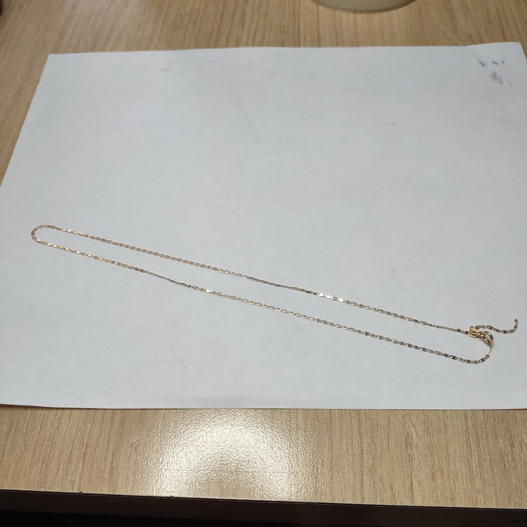 CADENA. ORO. 10 K 1.2 GRMS (SEMINUEVO)