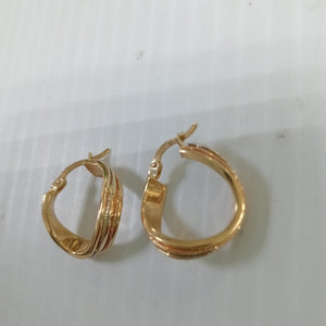 ARRACADAS PAR ORO 8 K 1,80 GRMS (SEMINUEVO)