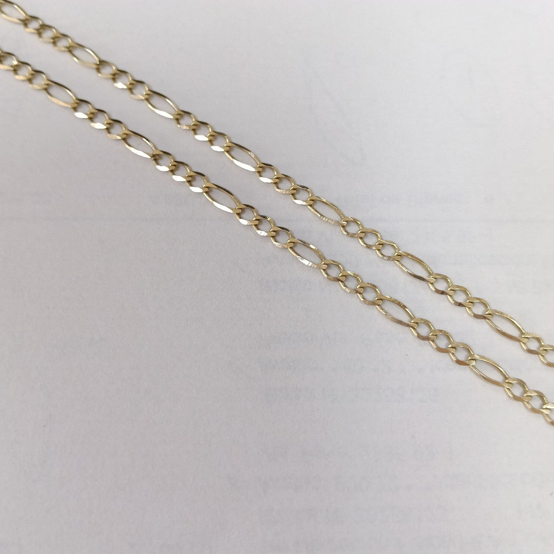 CADENA, MEDALLA RELIGIOSA. ORO. 10 K 5 GRMS (SEMINUEVO)
