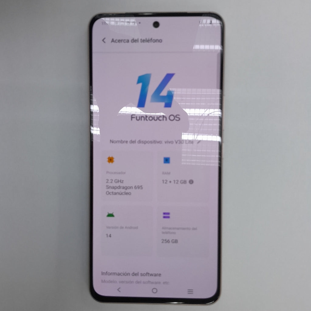 CELULAR VIVO V30 LITE V2314 (2023) 256 GB 12 GB RAM (SEMINUEVO)