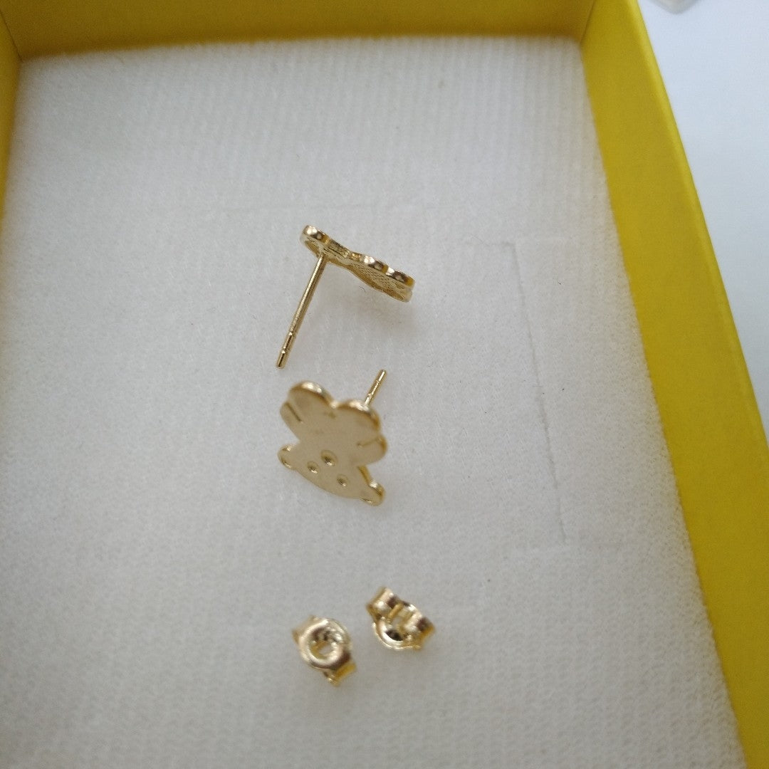 BROQUELES ORO 14K 1.4 (NUEVO)