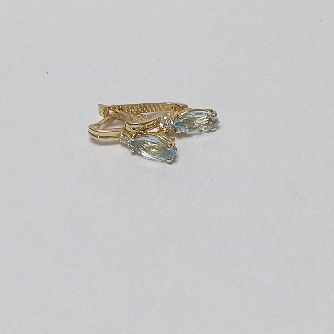 BROQUELES ORO 14K 3.8 (NUEVO)