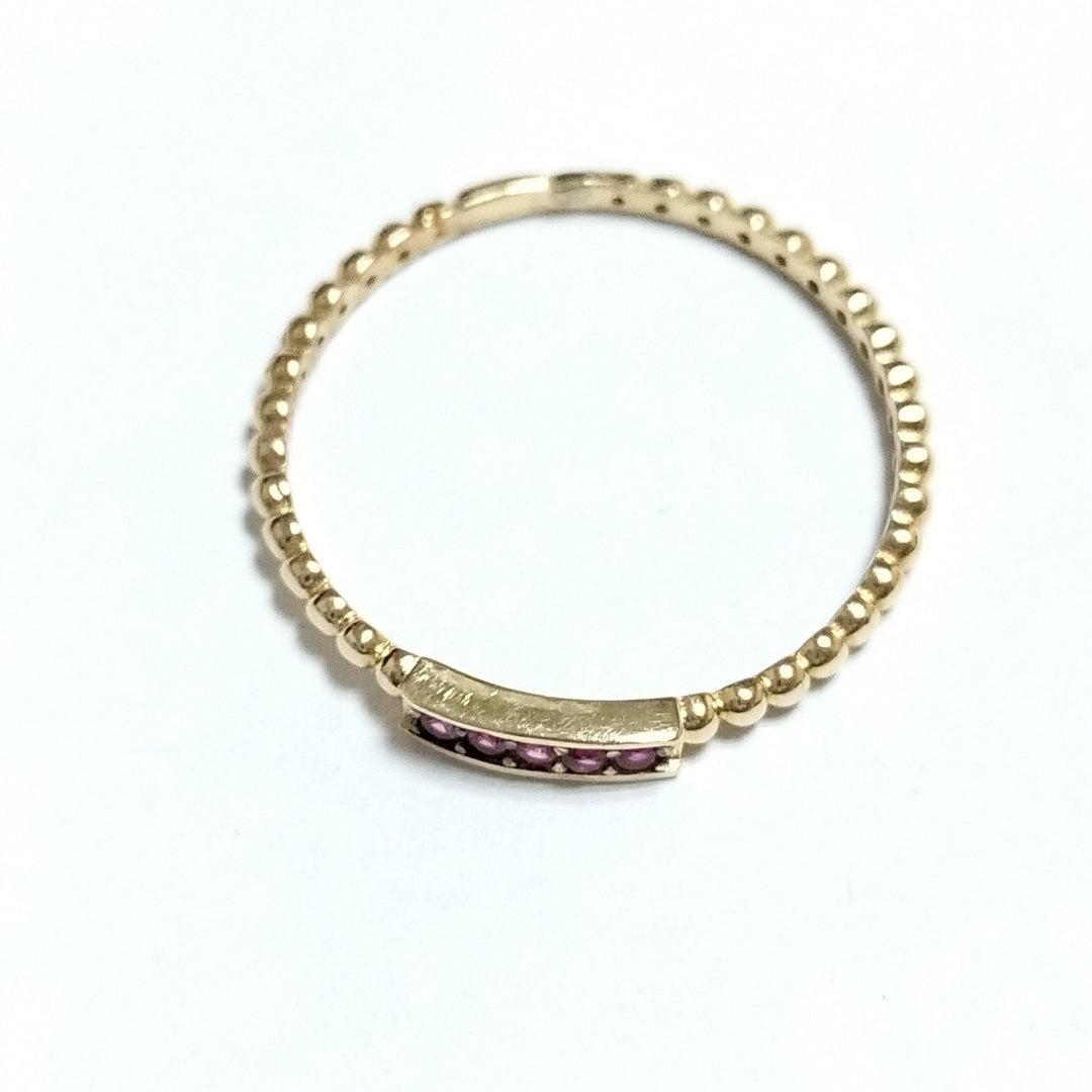 ANILLOS DAMA ORO 14K 0.8 (NUEVO)